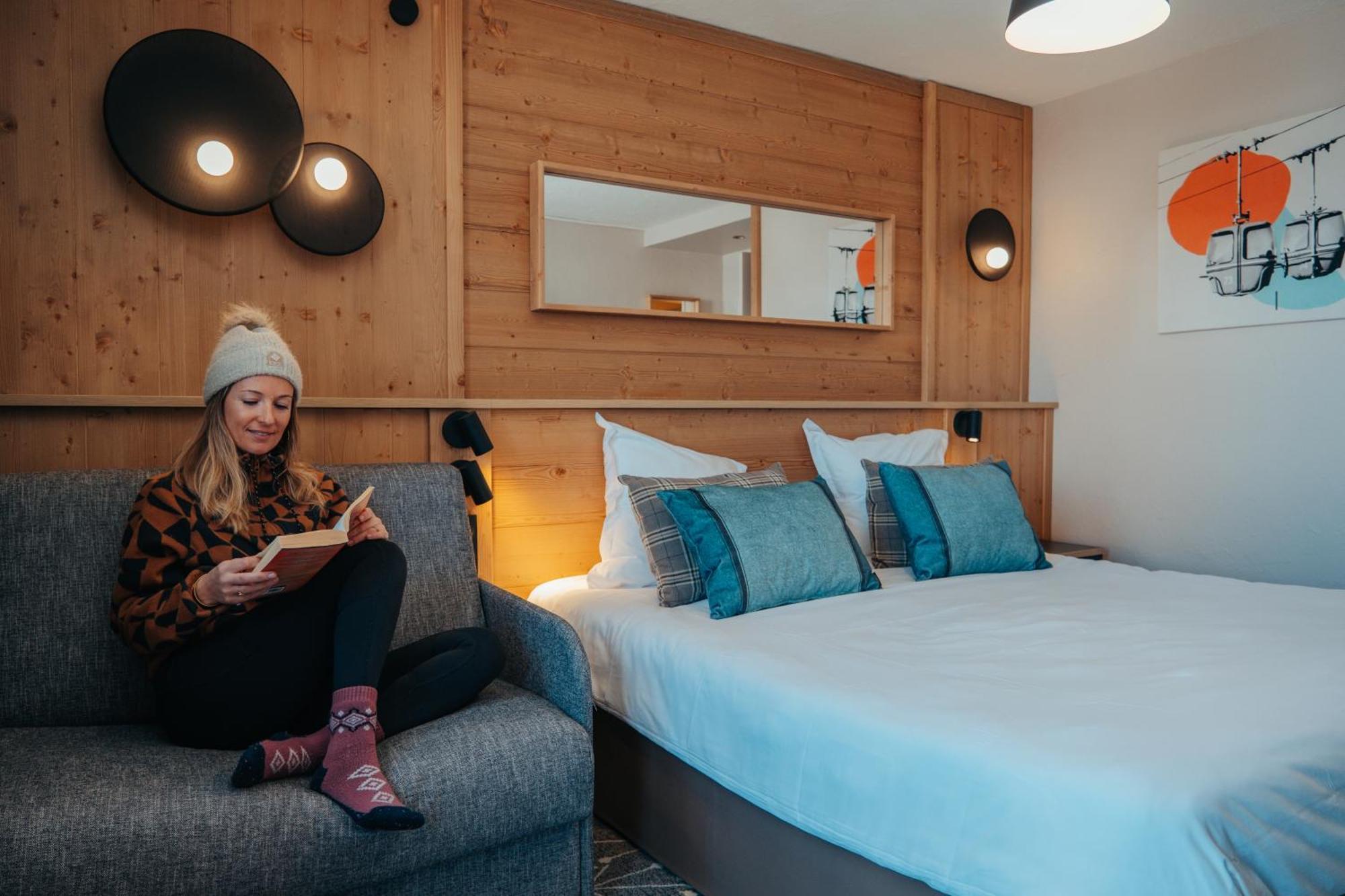 Hotel L'Eden Des Cimes - Vacances Bleues - Belle Plagne 2100 Ла-Плань Екстер'єр фото